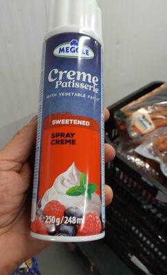 МЕГГЛЕ - Сметана спрей Creme Patisserie 250 мл. /12/
