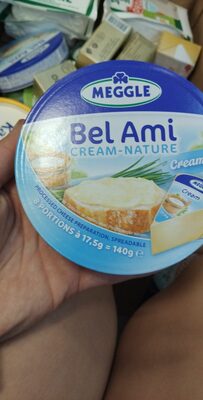 МЕГГЛЕ - Топено сирене - Bel Ami кръгла опак. Натурално 140гр. /36/
