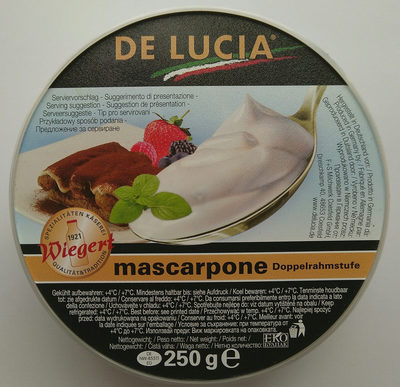 РОСТАР - Млечни продукти - Маскарпоне DE LUCIA е250 /12/