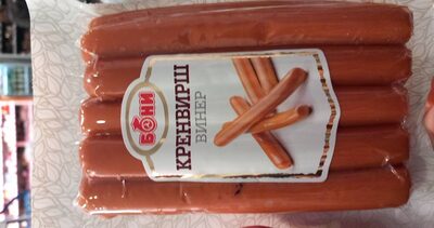 БОНИ - Охладени свински продукти - Малотрайни - Кренвирш ВИНЕР Е400 /12/