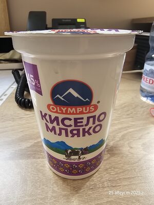 ОЛИМПУС - Кисело мляко 4.5 процента 400гр. /12/96/1152