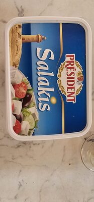 ПРЕЗИДЕНТ - Меко пълномаслено краве сирене  САЛАКИС PRESIDENT 900гр. /6/