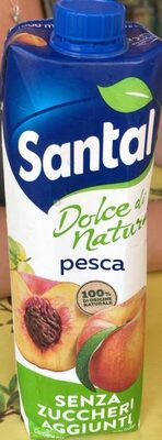 ПРЕЗИДЕНТ - SANTAL - Плодов сок без захар  Праскова 1 л. /12/