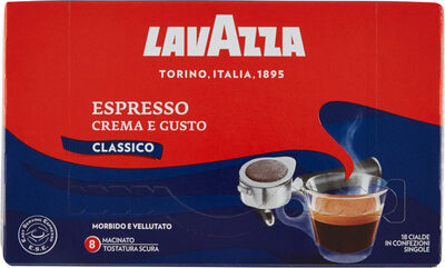ИВ - КАФЕ - Лаваца - Crema e Gusto 18 дози кутия /12 бр в каш/