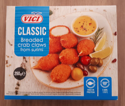 РОСТАР - VICI - Панирани рачешки щипки сурими е250 /20/