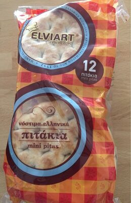 АМПЕРЕЛ - Замразени продукти - ELVIART Питка SNACK 12бр х 40гр 10 см /15/