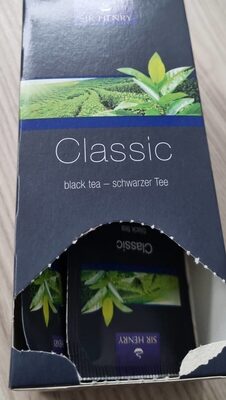 ТИБО МАРКЕТ - Чай - Сър Хенри - Класик 25 бр x1.75 гр в кутия/12 кут в кашон/
