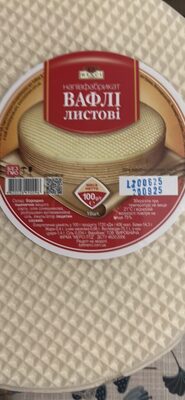 Берьозка - Блатове за торта Вафлени 100гр.