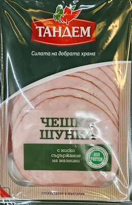 ТАНДЕМ - Шунка слайс - Чешка е160 /12/