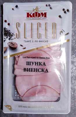 КФМ - Шунка Виенска е120 слайс /суперслим/ х 18 бр в каш