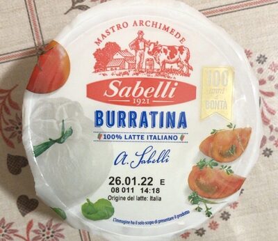 ЗДРАВКОМЕРС - Млечни продукти - Бурата Сабелли e125 /8/