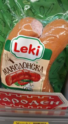 БЕЛЛА - Охладени Храни - ЛЕКИ - Наденица Македонска вак 390гр. /30/