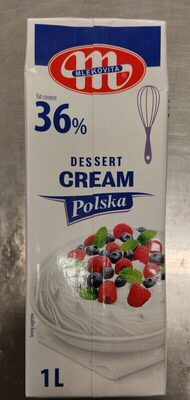 КЛАС ФУД - Млечни продукти - Млековита - Сметана УХТ /животинска/ 36 пр 1 л /12/