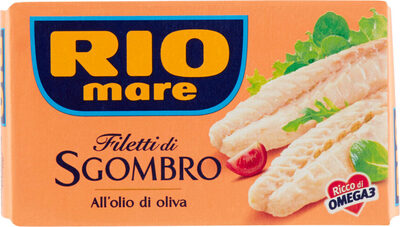 Консерви Rio Mare - Скумрия филе в зехтин 125 гр /50/